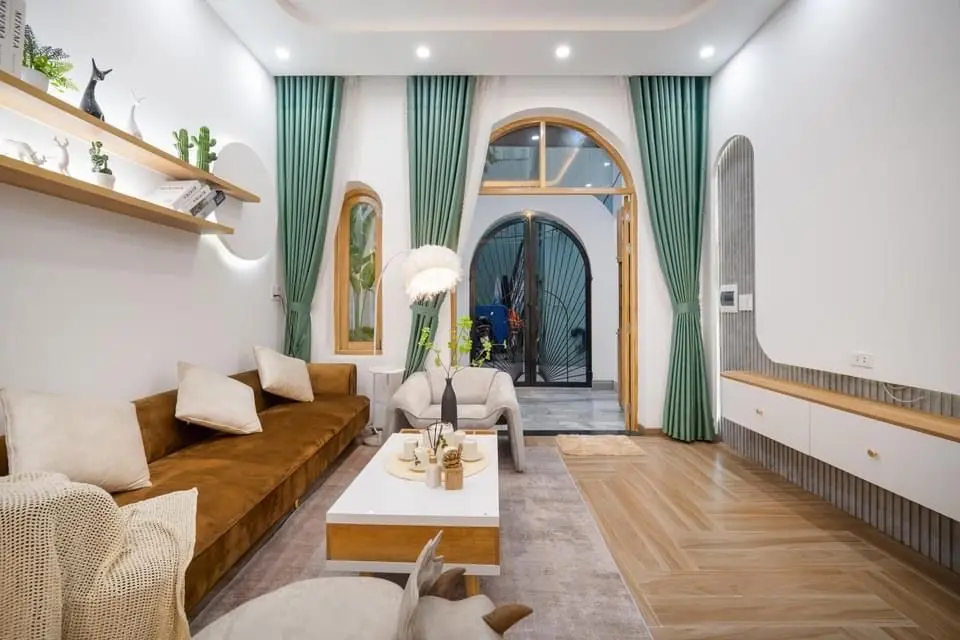  Mẫu thiết kế nội thất phòng khách đẹp cho nhà phố nhỏ