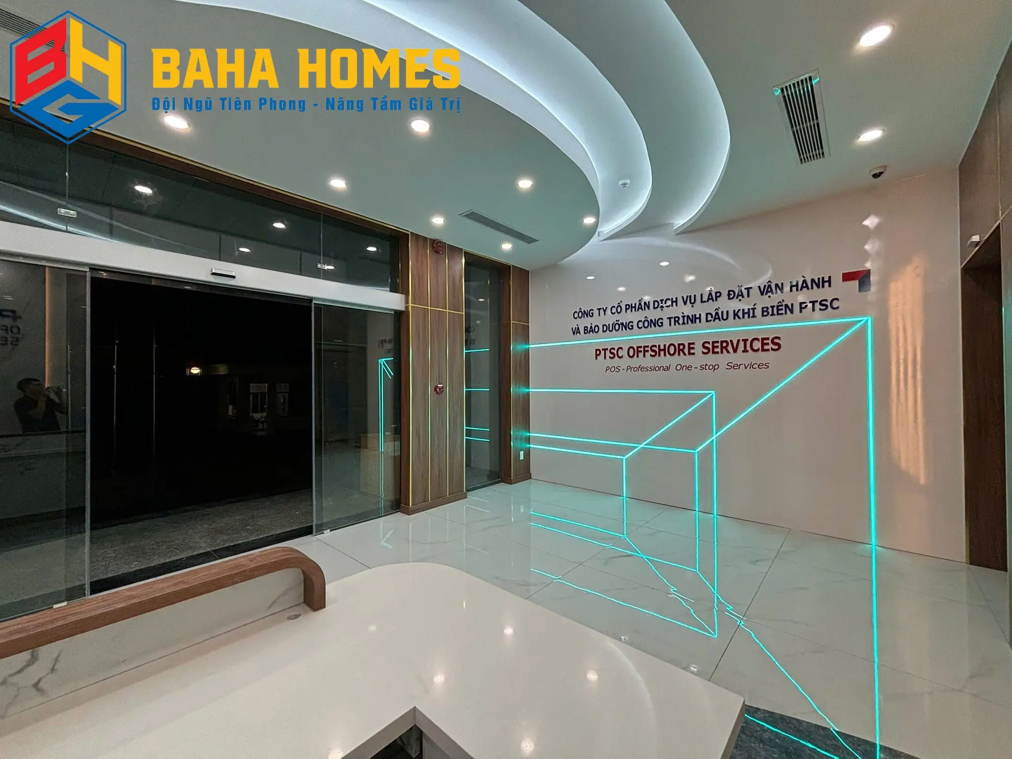 Dự án tiêu biểu – Thi công nội thất văn phòng công ty tại TP.HCM