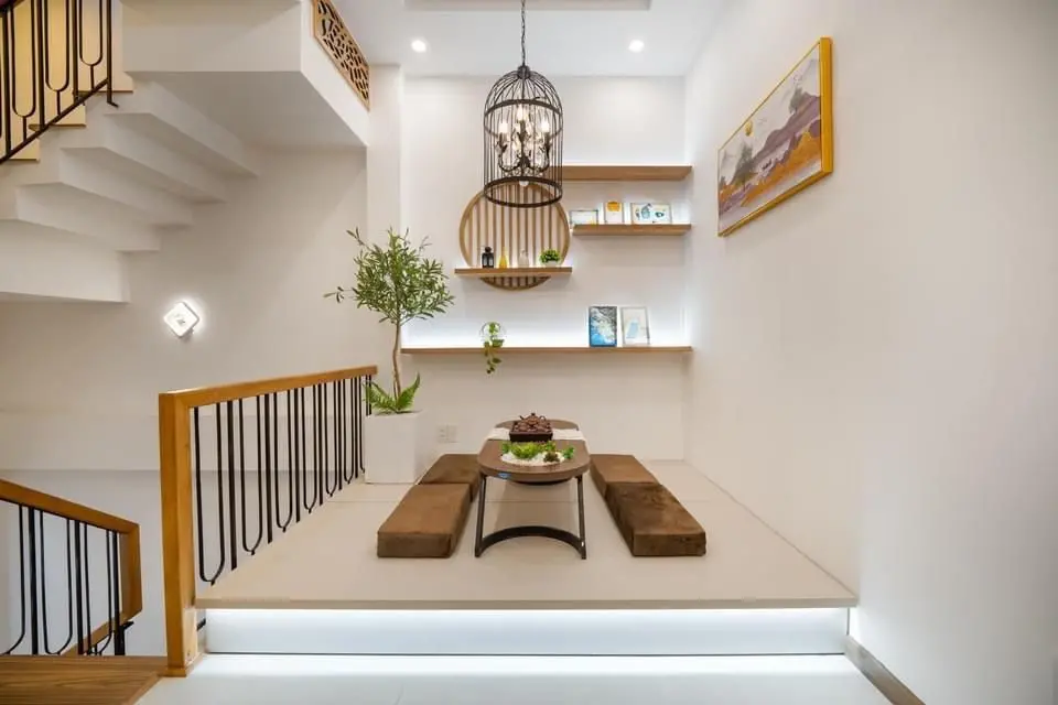 Mẫu bàn trà đẹp cho nhà phố nhỏ