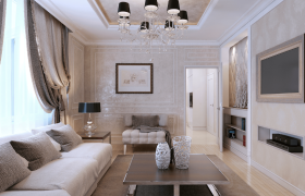 Thiết kế nội thất chung cư Tân Cổ Điển