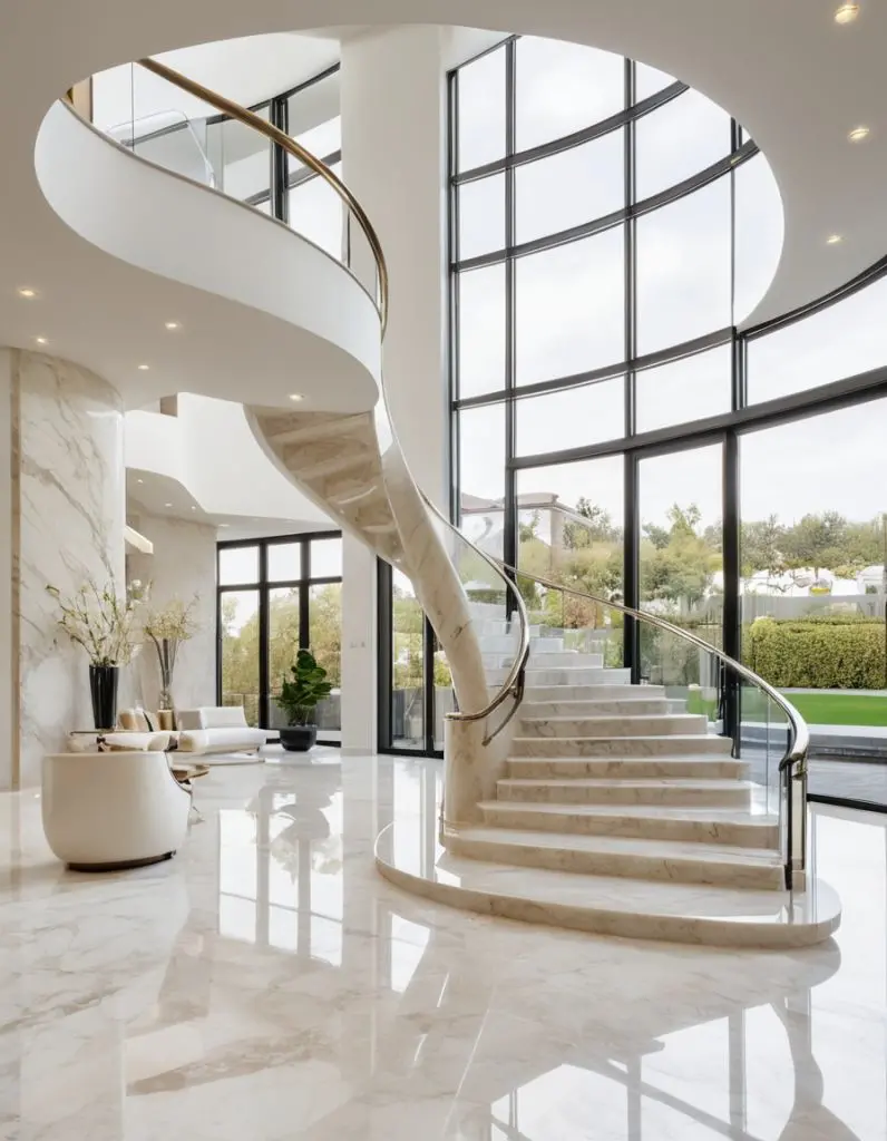 Cầu thang biệt thự