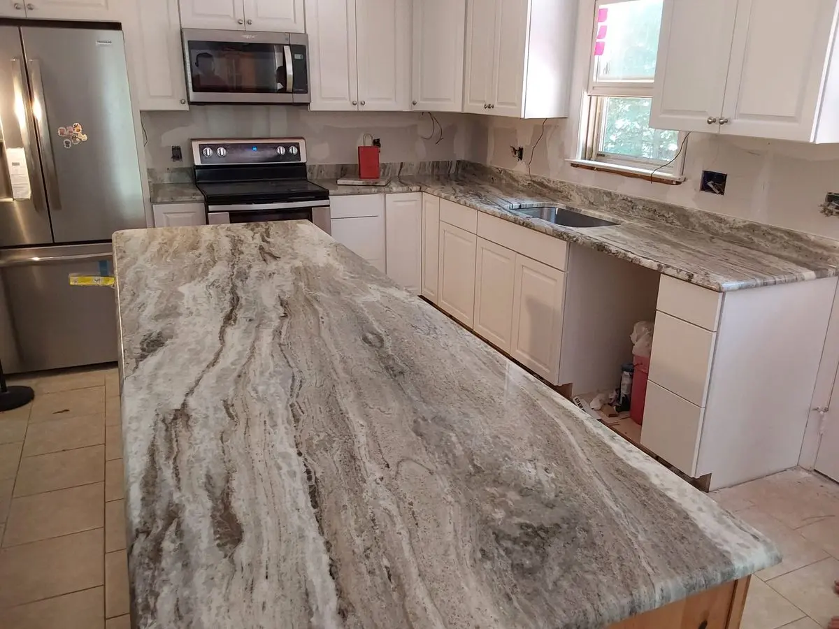 Đá hoa cương trong thiết kế nội thất phòng bếp