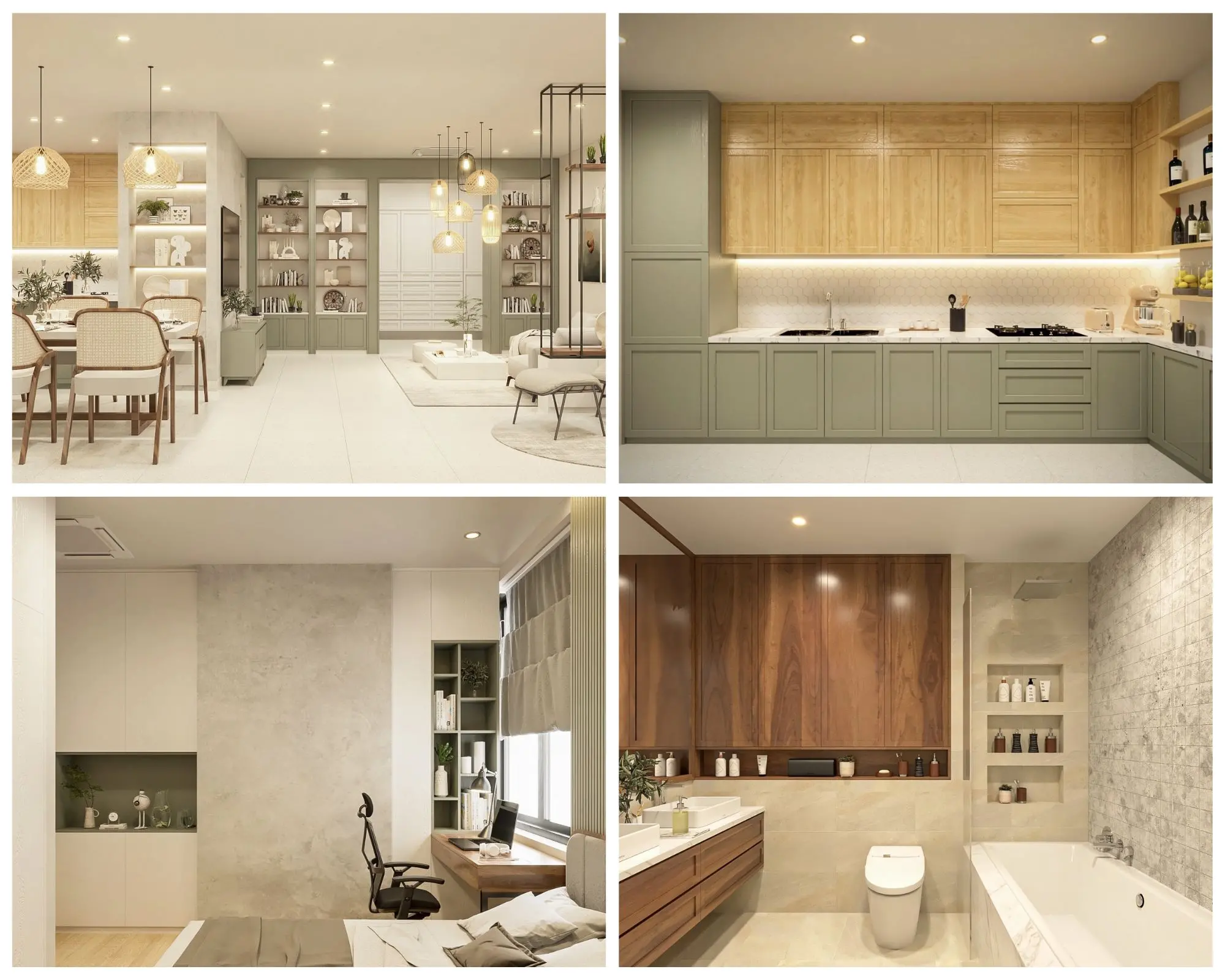 Dự án thiết kế nội thất căn hộ Everrich quận 10