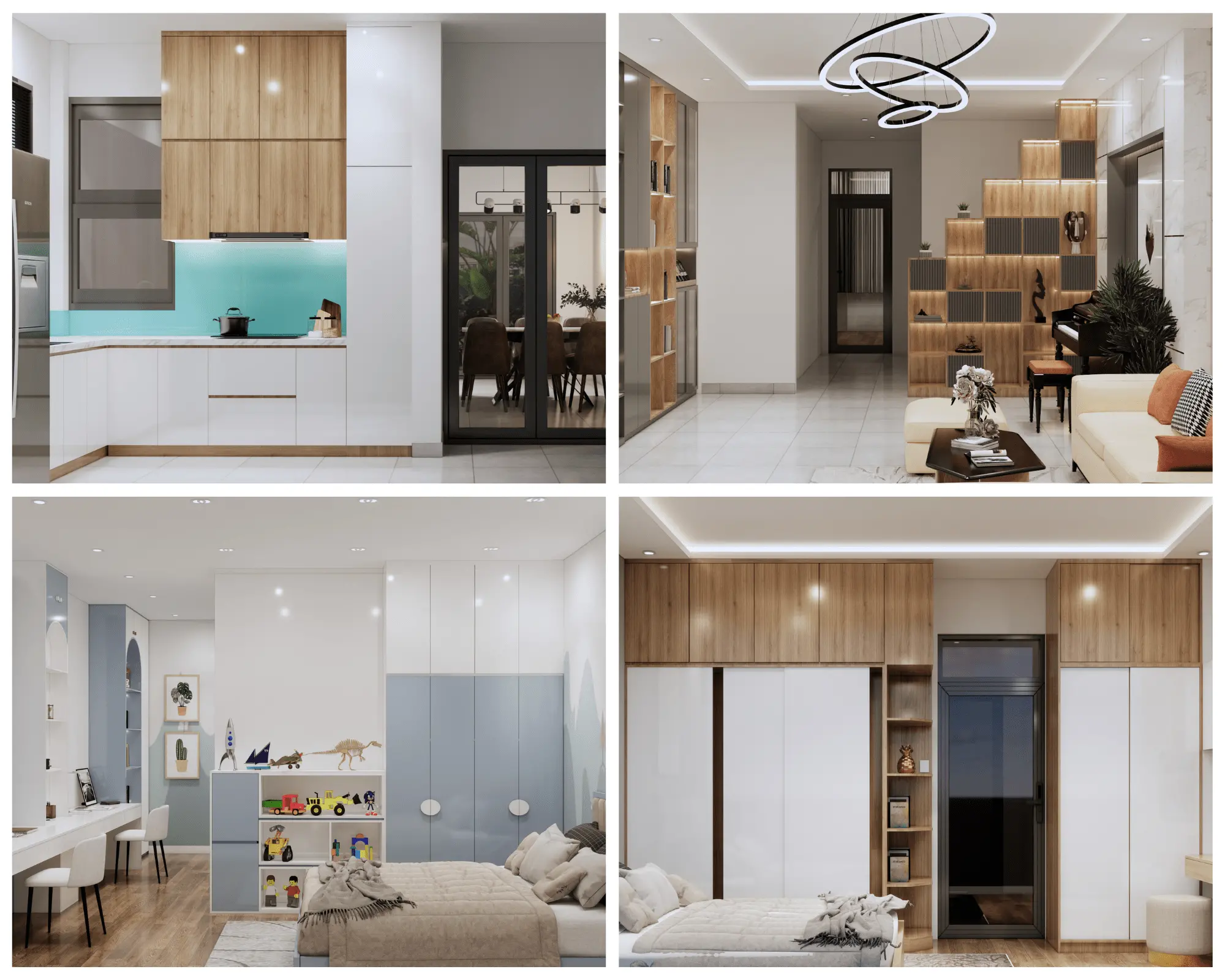 Dự án thiết kế nội thất nhà anh Đức quận 2