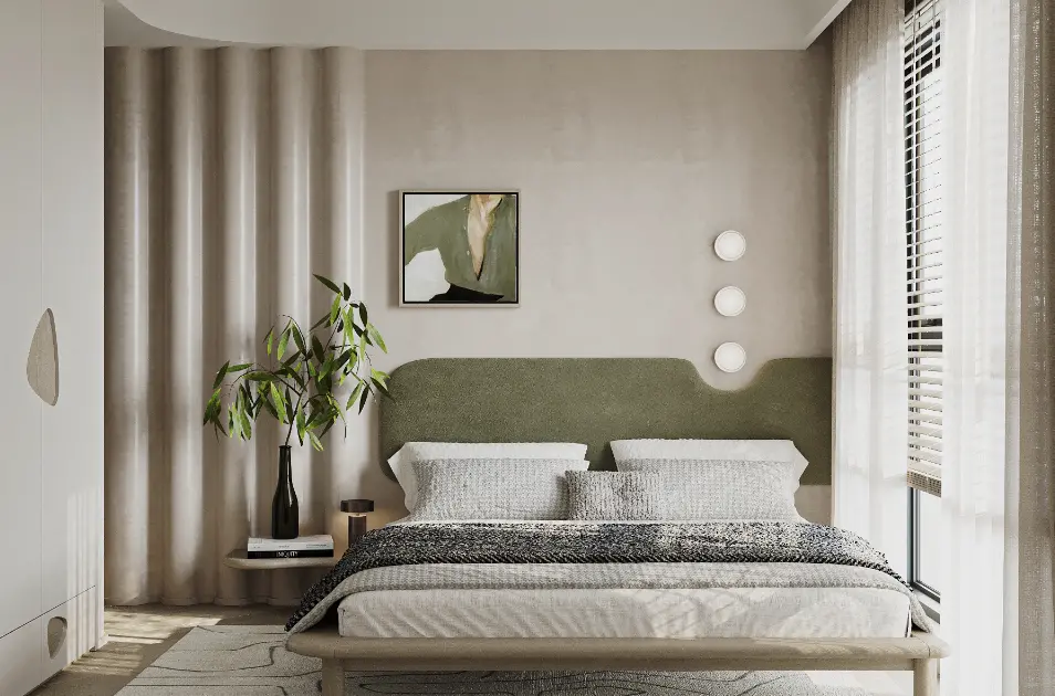 Hình ảnh mẫu dự án thiết kế nội thất phòng ngủ căn hộ chung cư