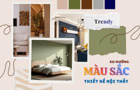 Màu Sắc Nội Thất 2025: 5 Tông Màu Dẫn Đầu Kiến Tạo Không Gian Sống Đẳng Cấp