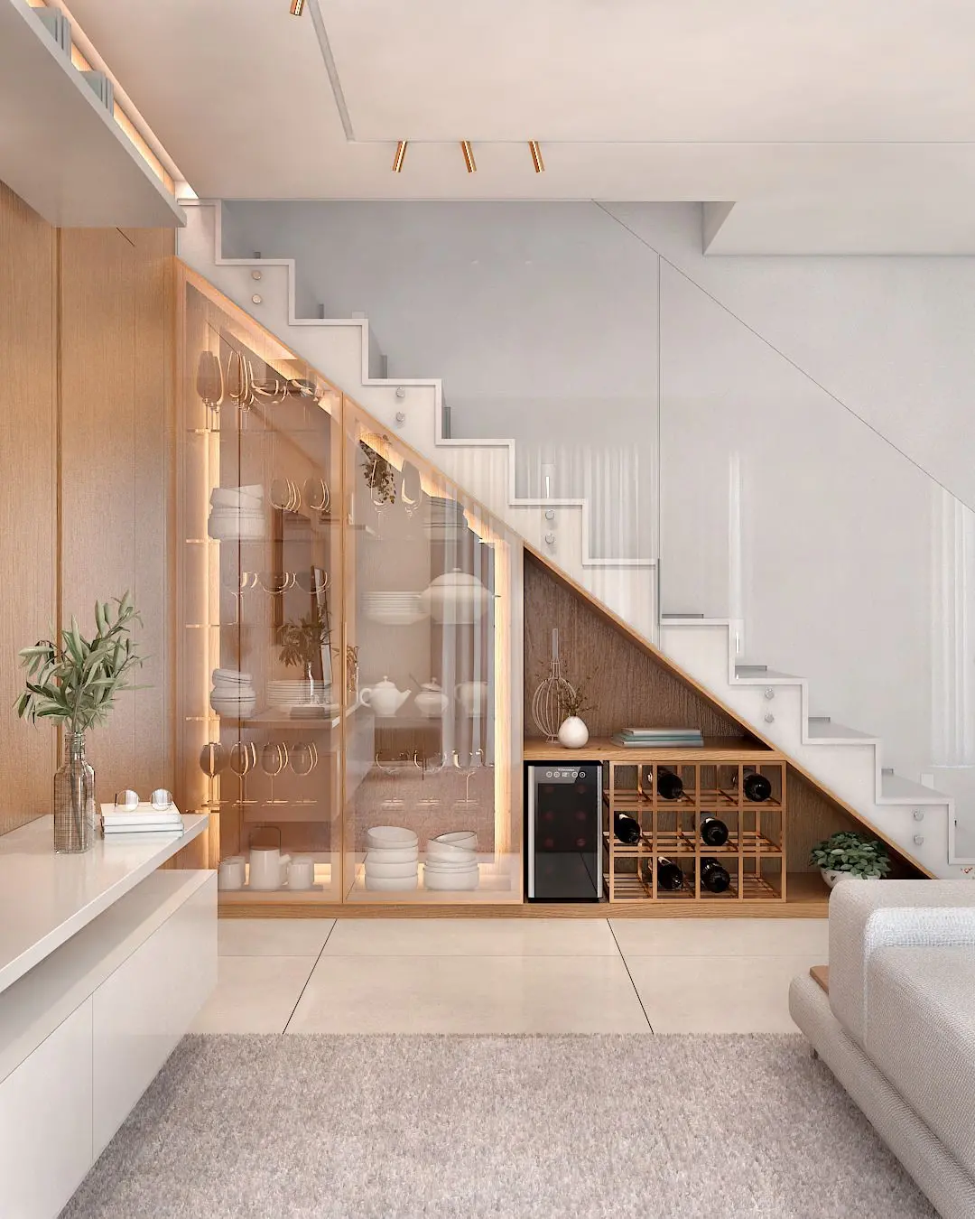 Mẫu cầu thang đa năng