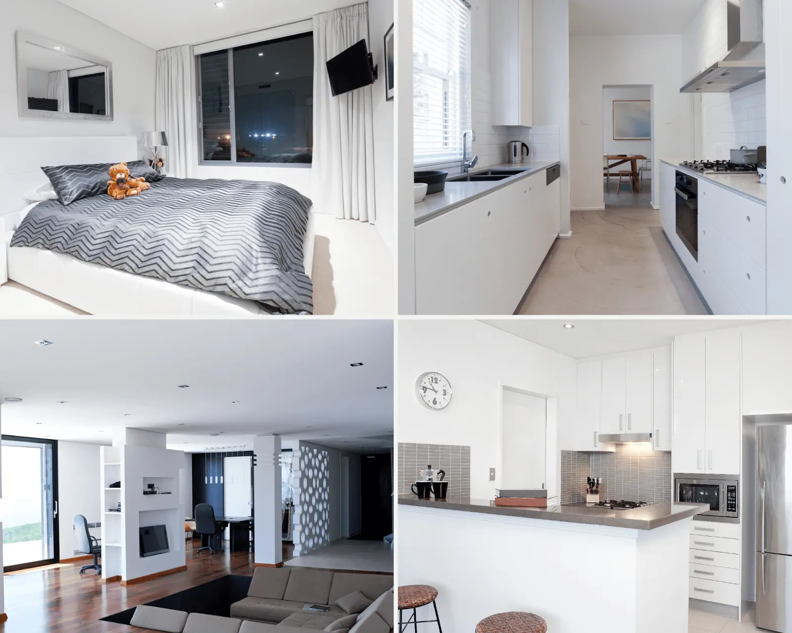 mẫu thiết kế nội thất căn hộ tối giản