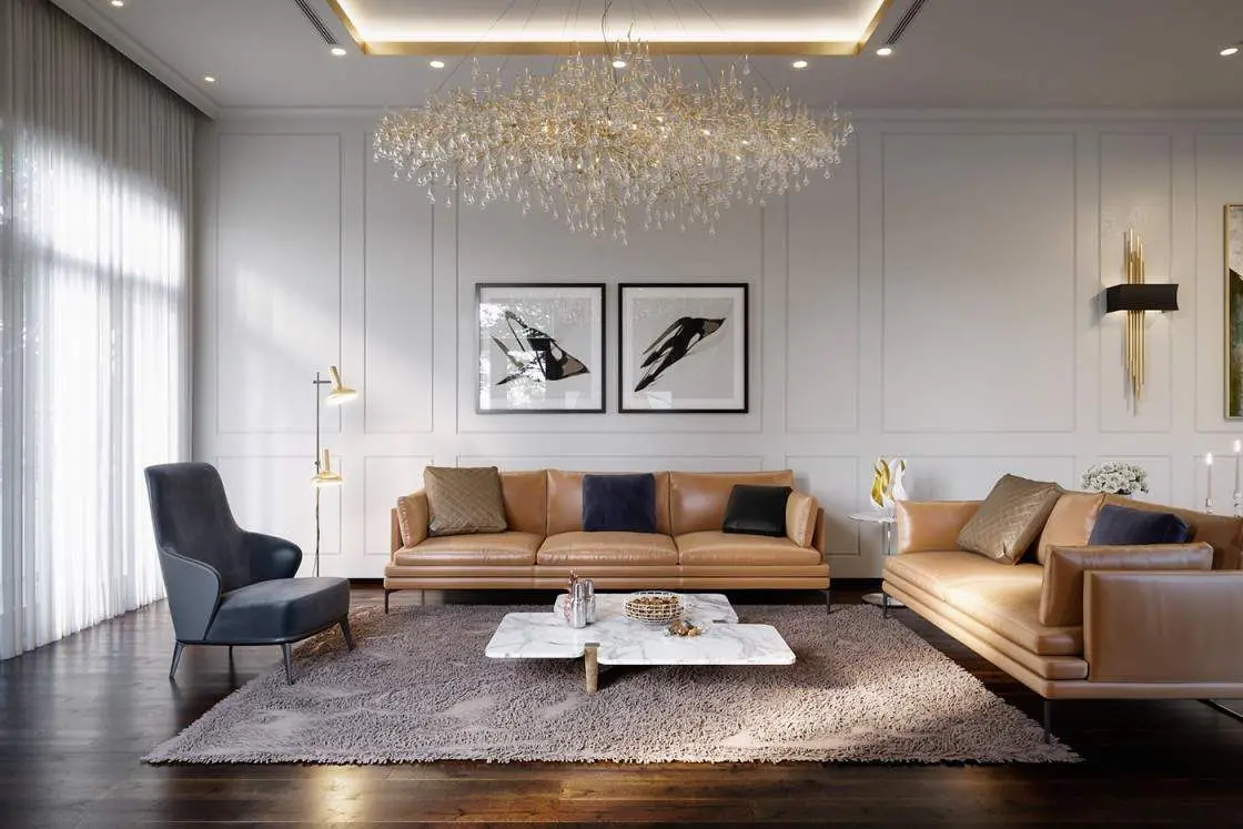 Mẫu thiết kế nội thất cho gia chủ mệnh Thổ