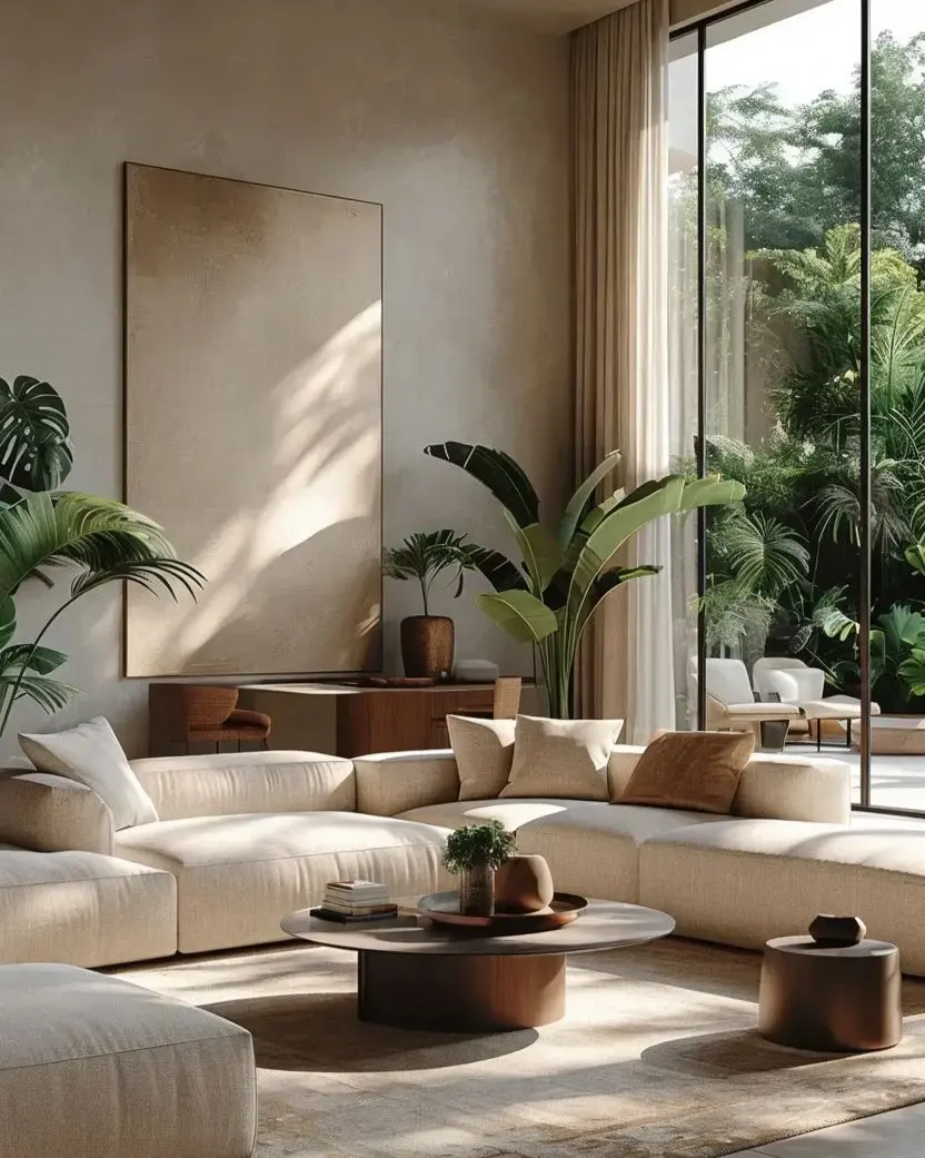 Mẫu thiết kế nội thất theo xu hướng thiết kế xanh-1