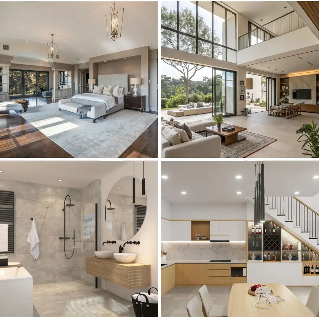 Mẫu thiết kế nội thất nhà phố phong cách hiện đại