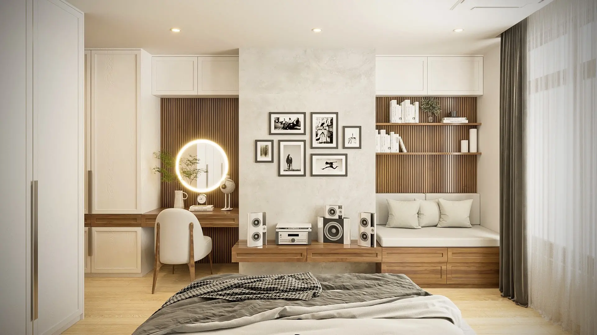 Giường ngủ 2 vợ chồng