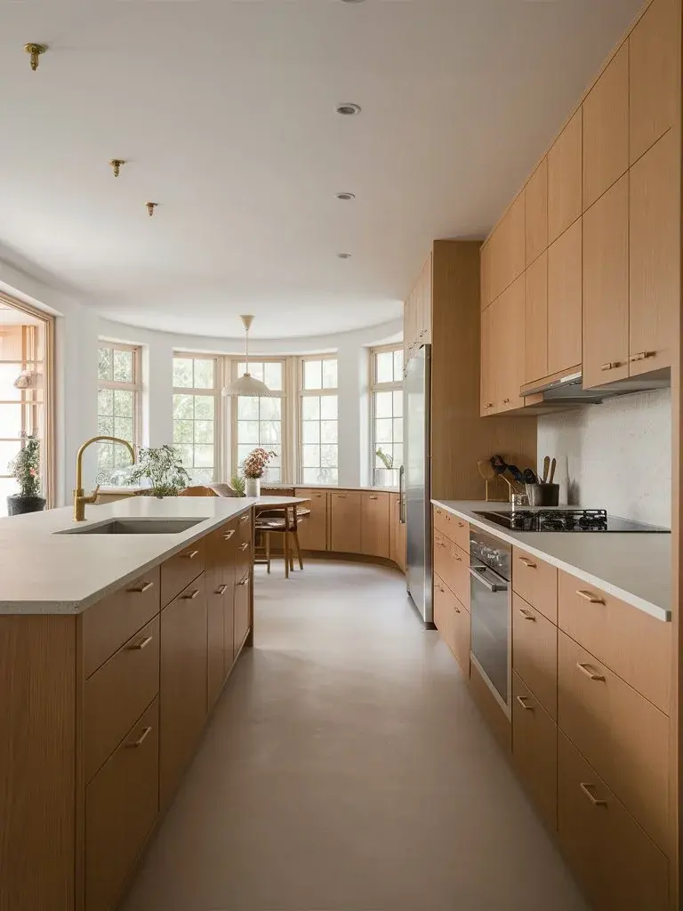 Thiết kế nội thất phòng bếp phong cách Bắc Âu