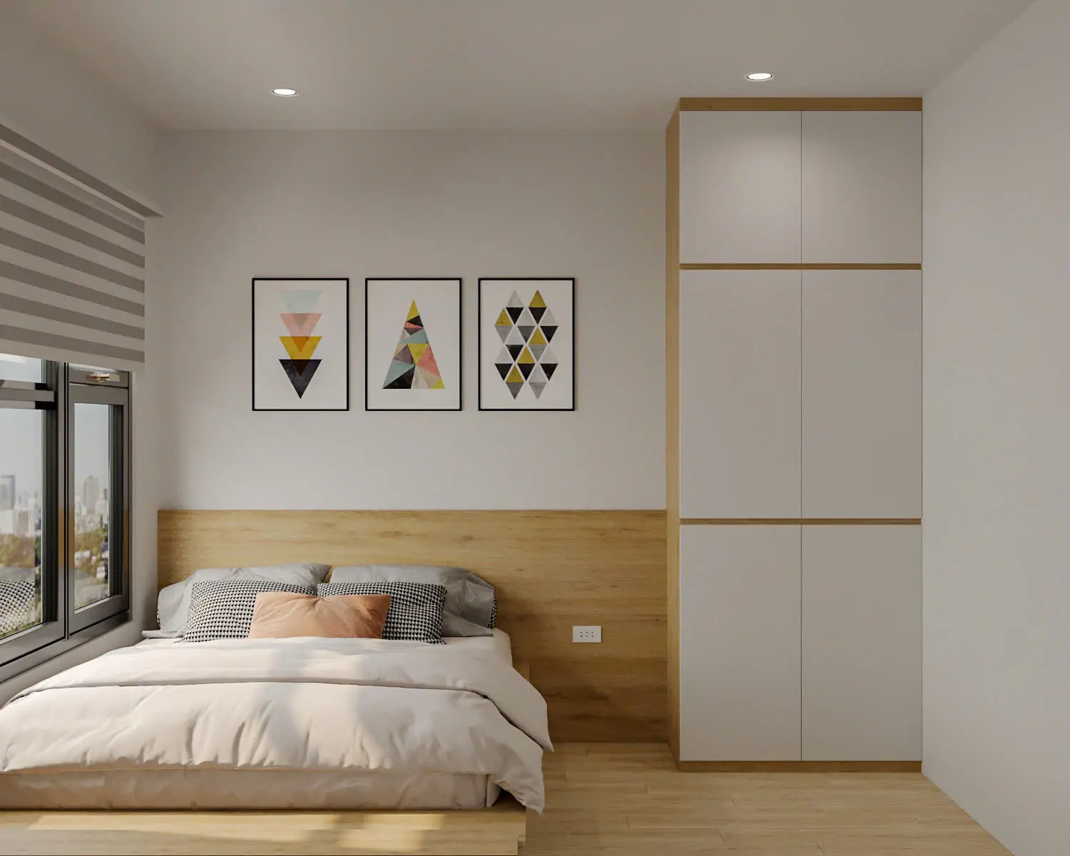 Thiết kế nội thất phòng bếp chung cư Vinhomes Quận 9