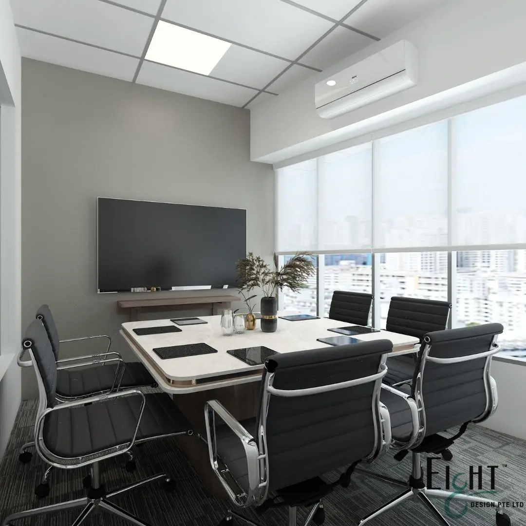 Thi công phòng họp cho công ty nhỏ