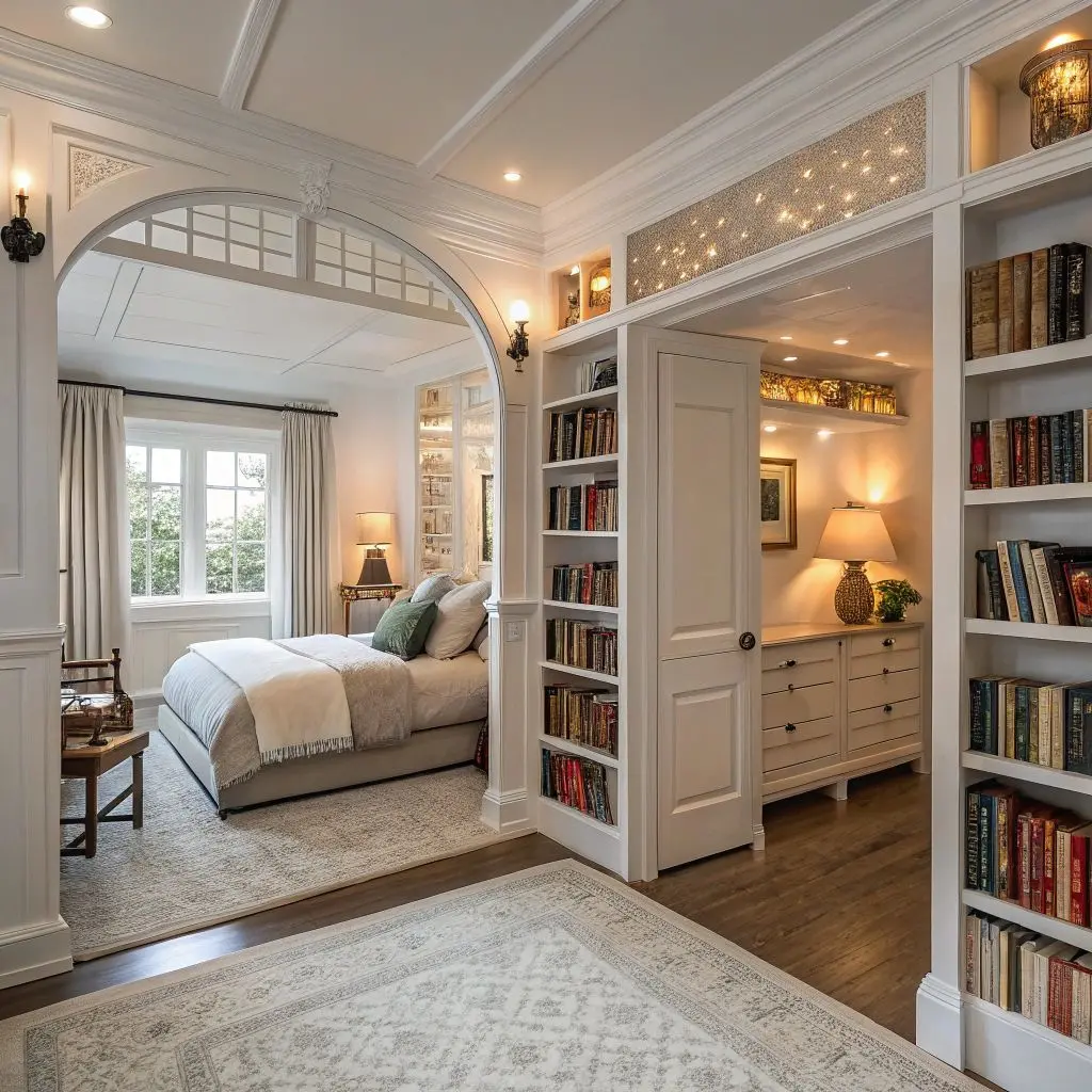 Phòng ngủ master biệt thự