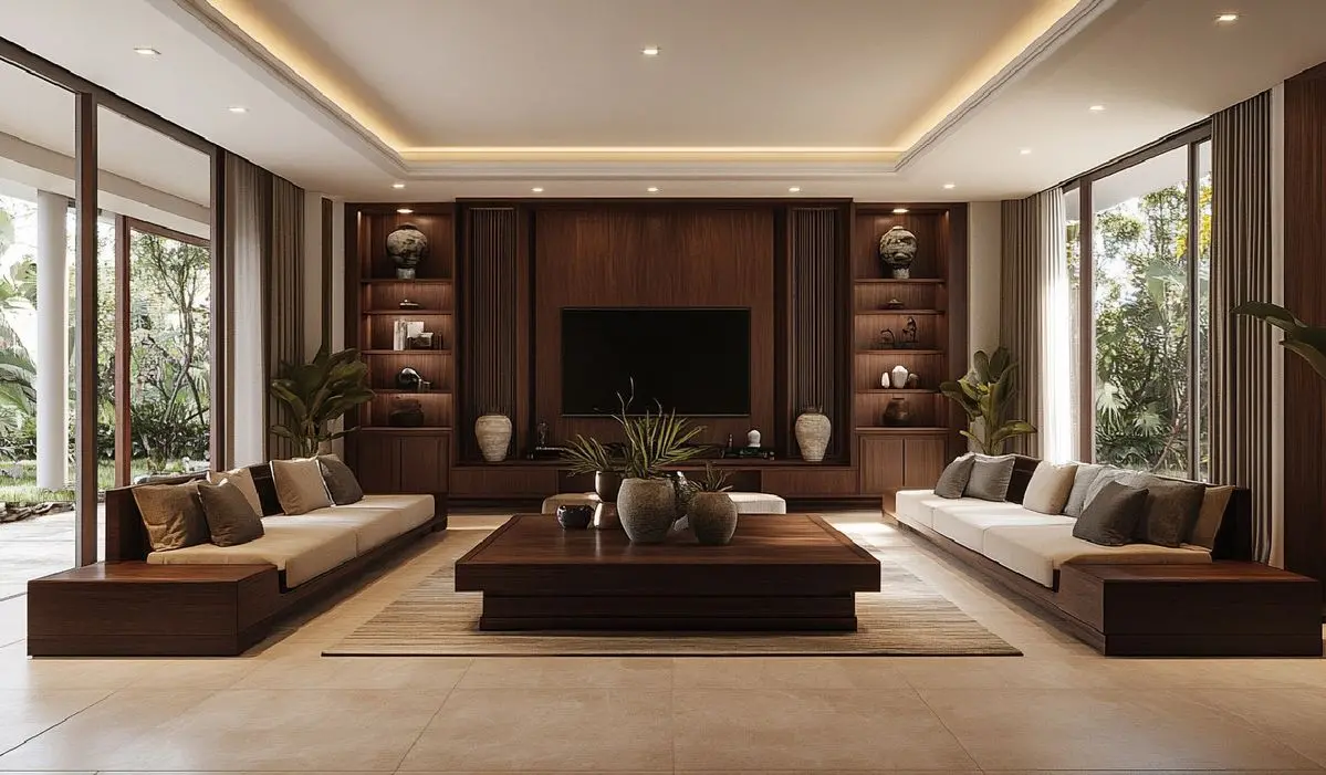 Mẫu thiết kế nội thất phòng khách