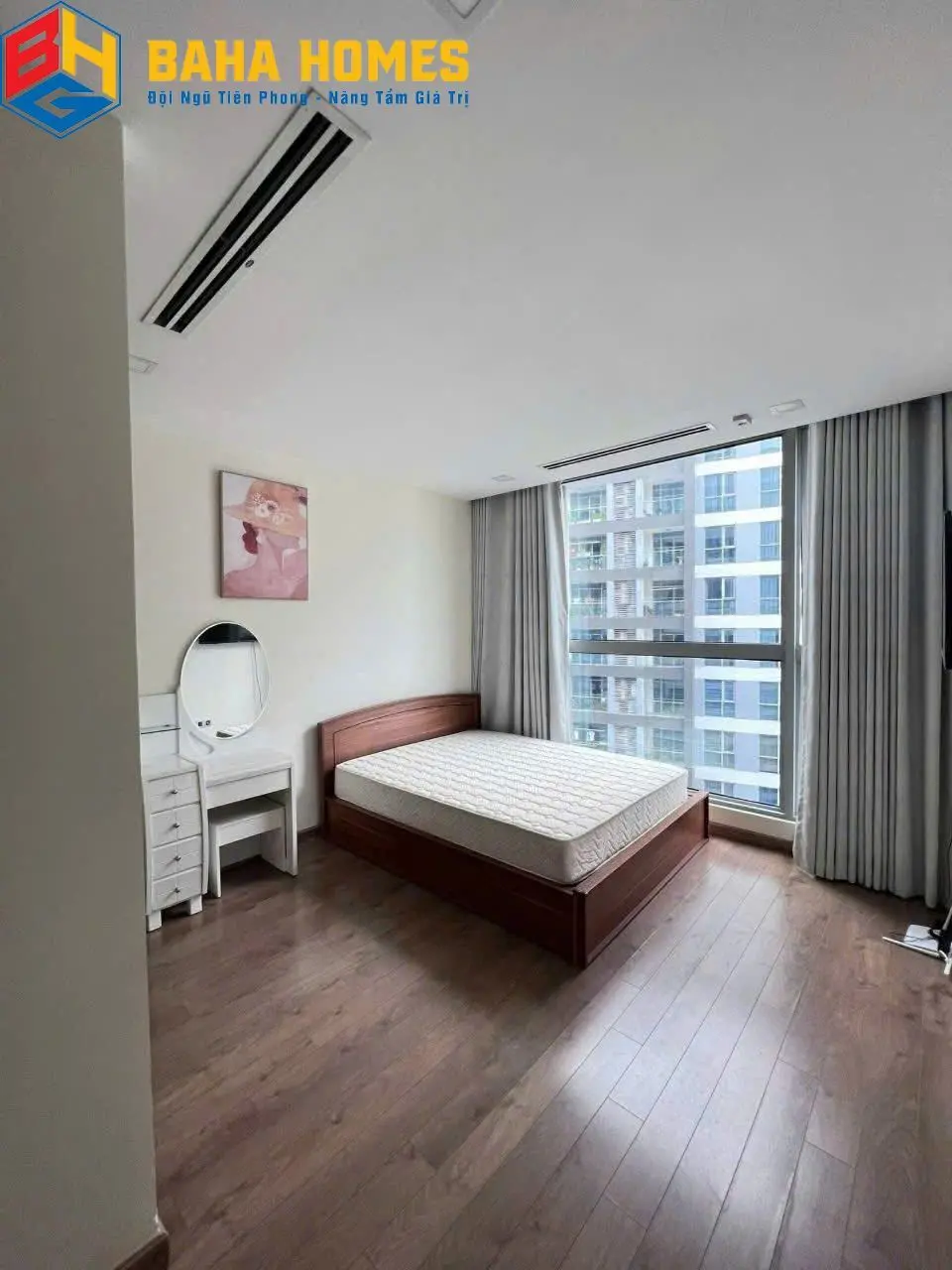 Thiết kế nội thất phòng ngủ căn hộ 2 phòng ngủ