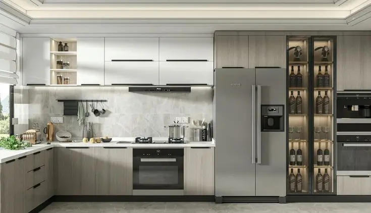 Thiết bị âm tối ưu diện tích cho thiết kế nội thất phòng bếp