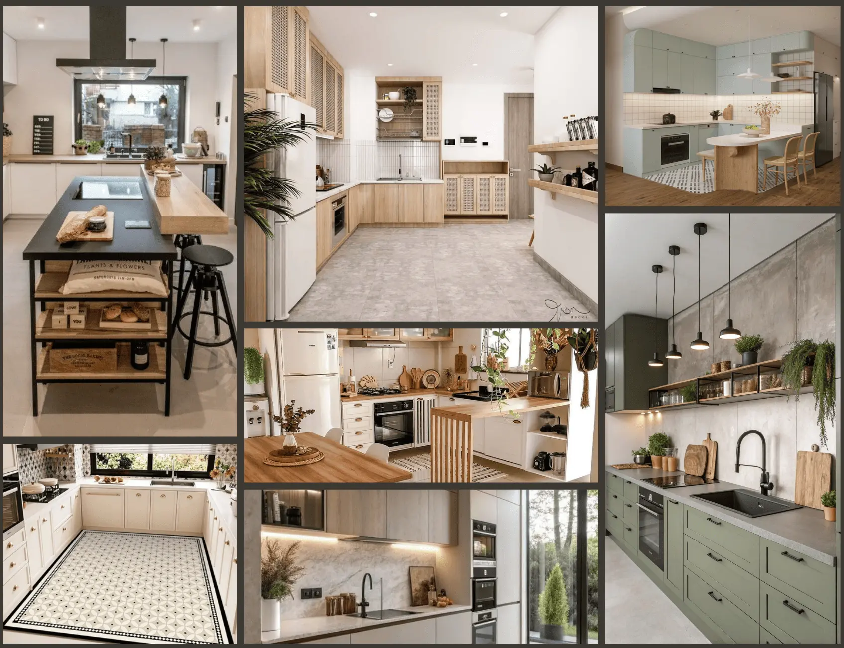 Thiết kế nội thất phòng bếp tại Baha Homes